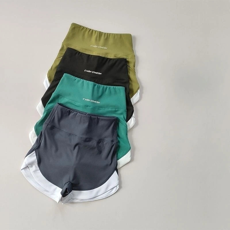 Adult Color Block Shorts High Waisted Breezy Cozy – Neighborhood