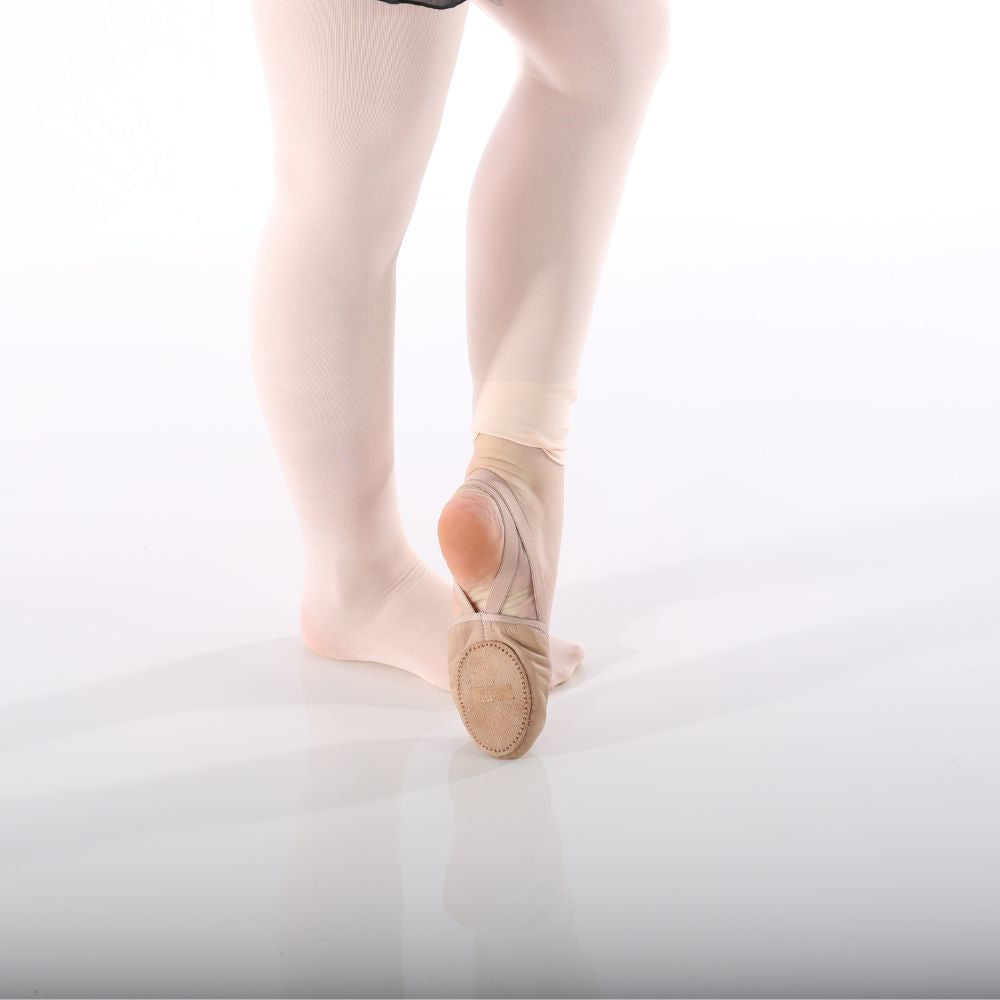 Tan Half-Sole Lyrical Shoe - Neighborhood Dancewear 