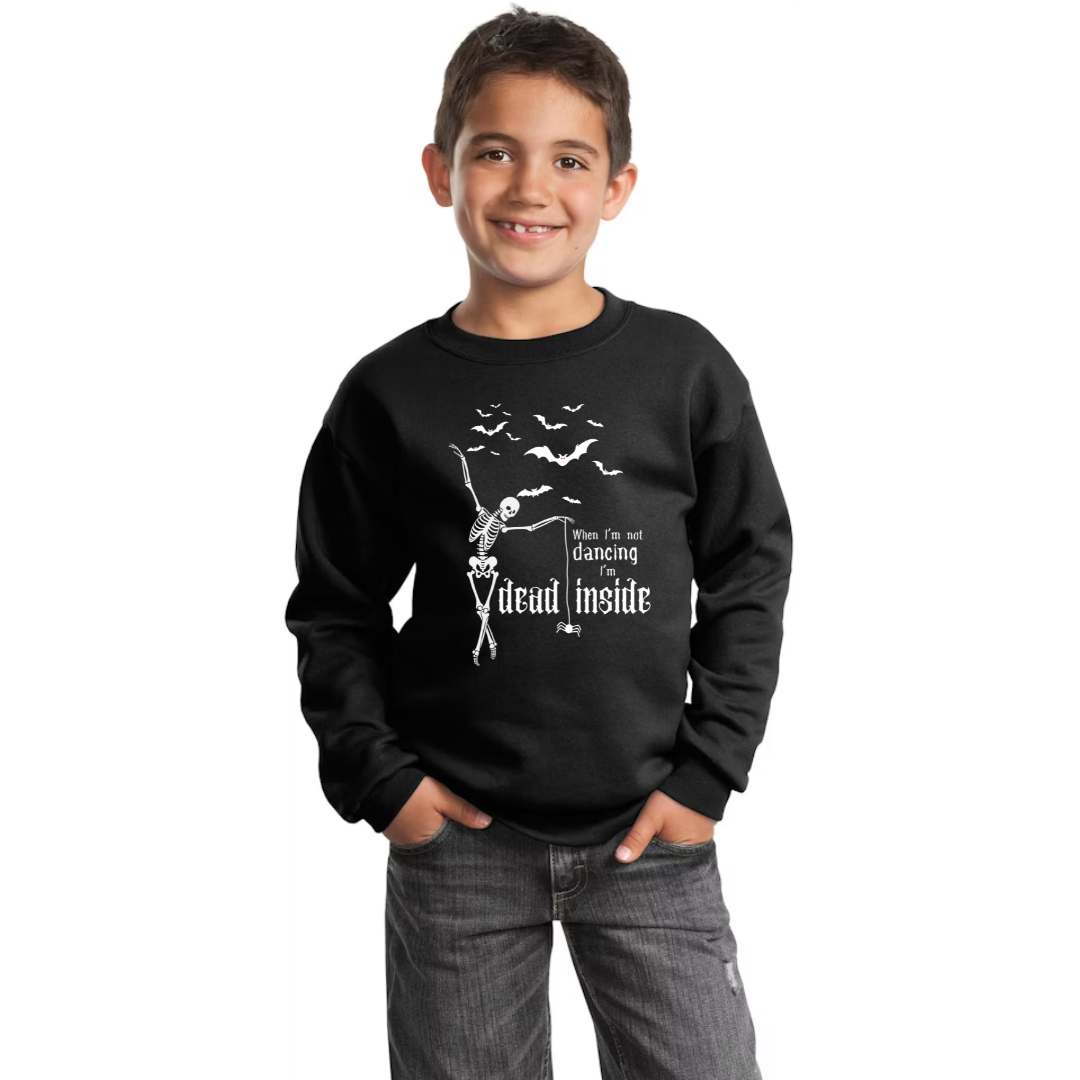 Child "When I'm Not Dancing I'm Dead Inside" Long Sleeve T-shirt