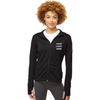 Track Jacket Adult Youth Sizes Grey Black - Neighborhood Dancewear