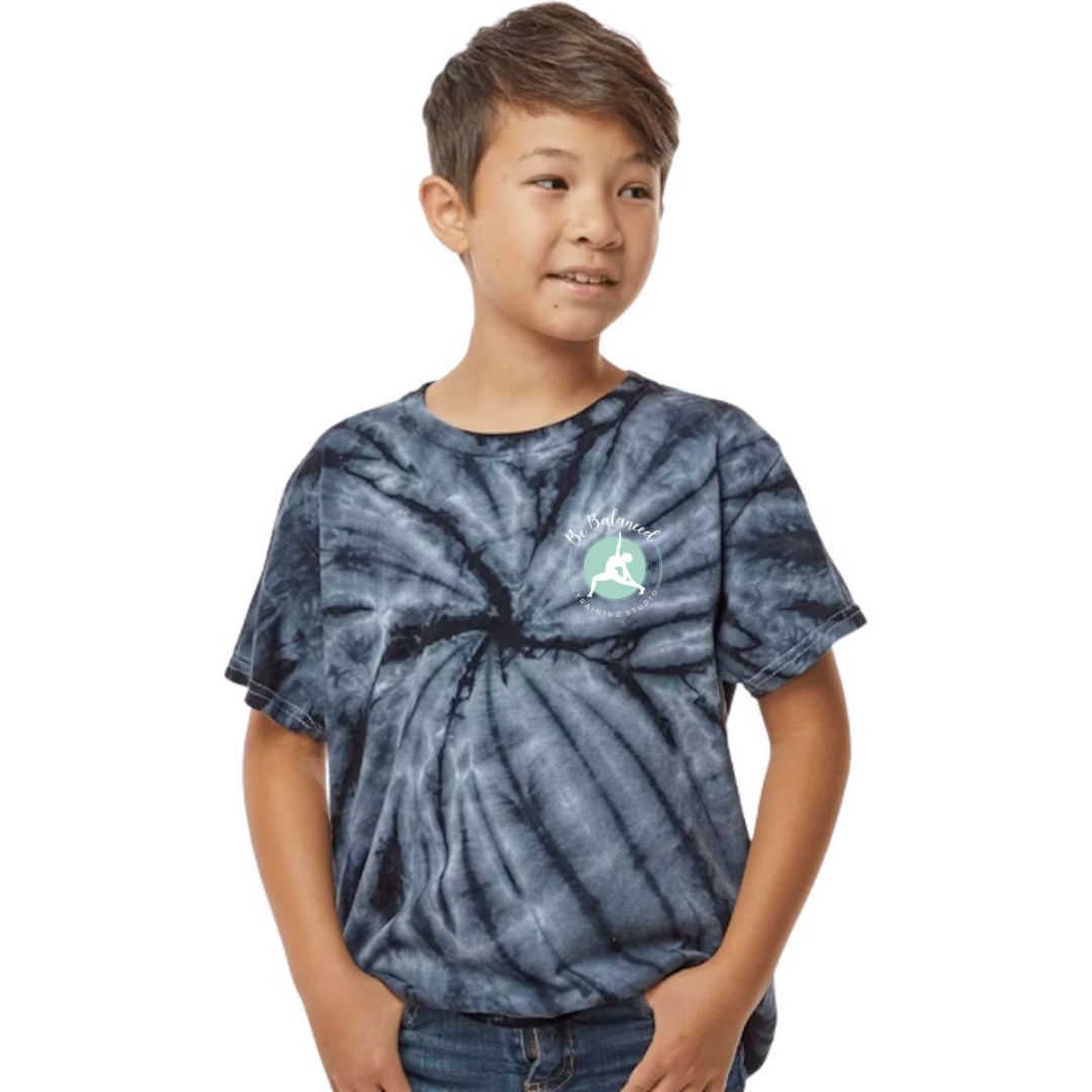 Be Balanced Youth Tie-Dye T-Shirt