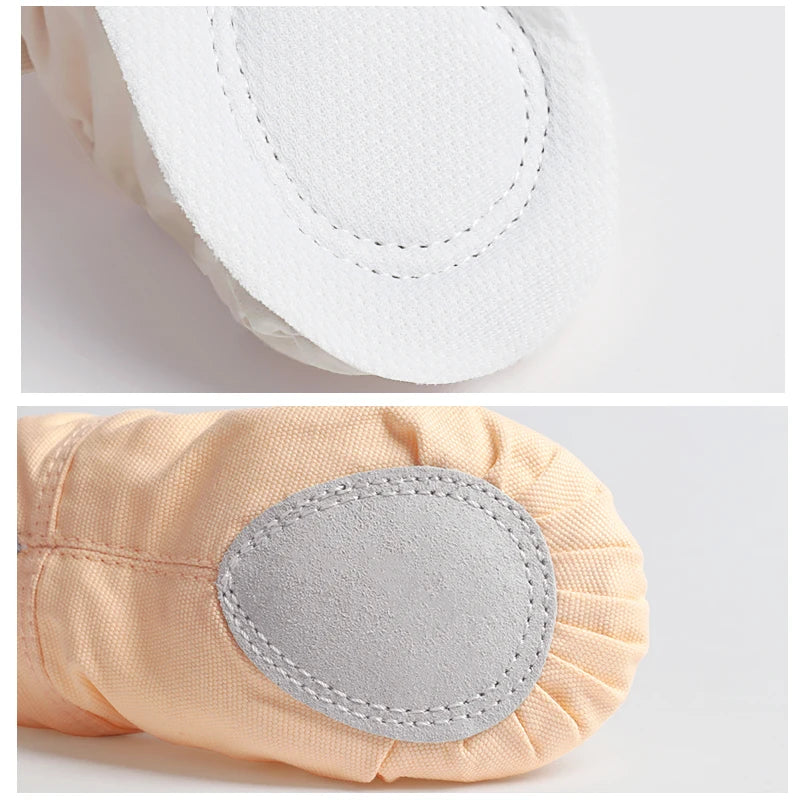 Canvas Ballet Shoe Soft Sole Flexible And Durable - Neighborhood Dancewear