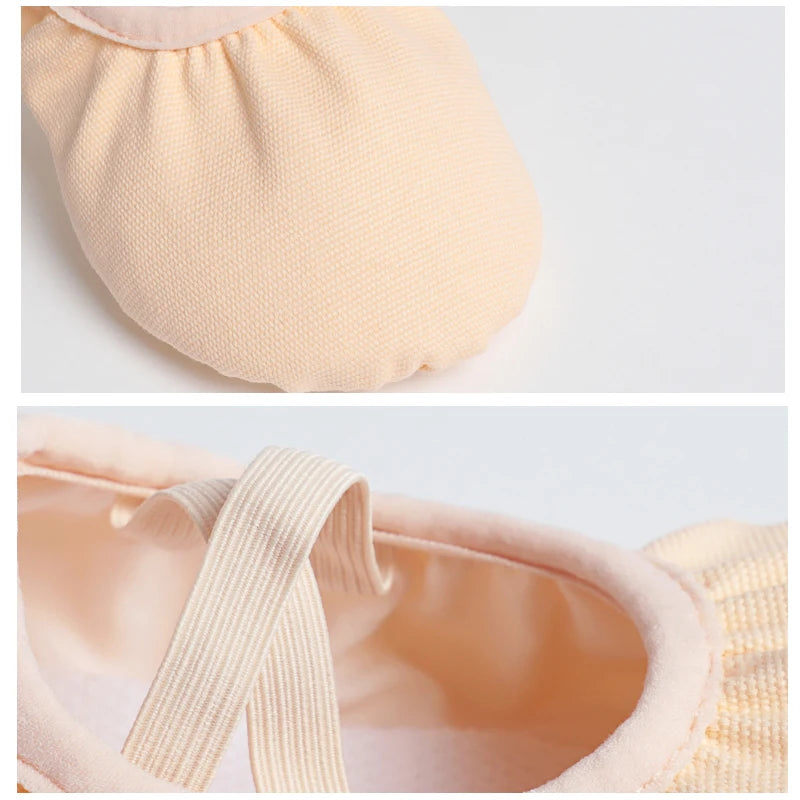 Canvas Ballet Shoe Soft Sole Flexible And Durable - Neighborhood Dancewear