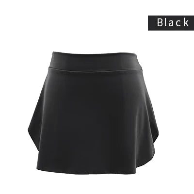 Adult Side Slit Dance Skirt For Ballet Class - Neighborhood Dancewear Black
