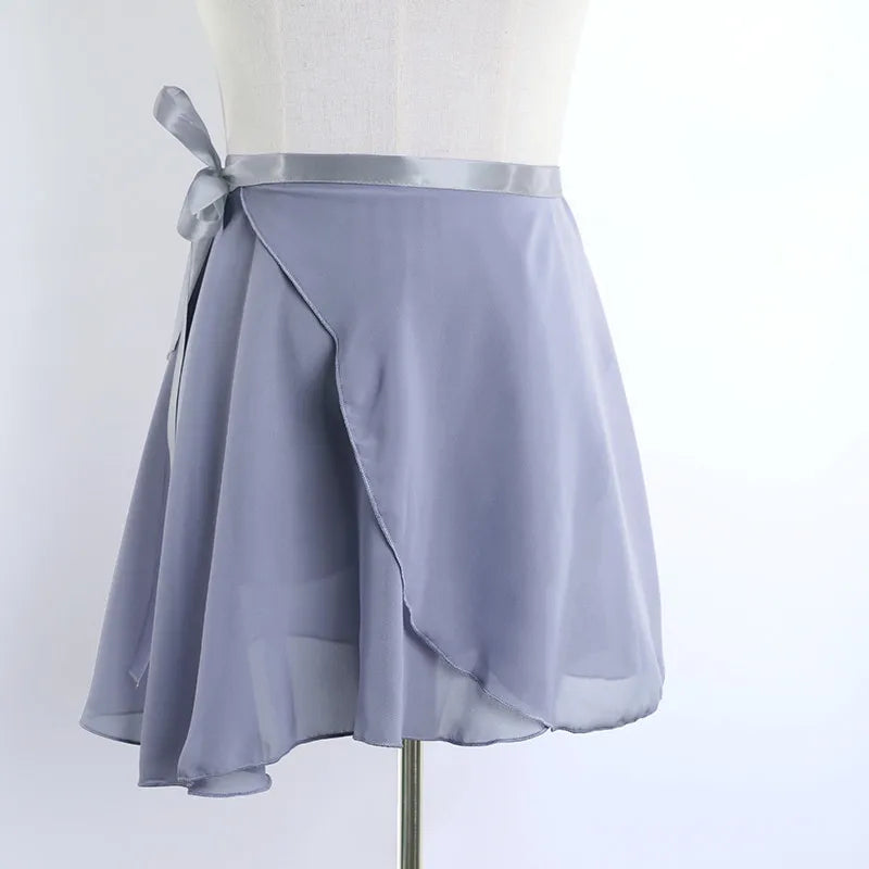 Women's Ballet Wrap Skirt Multiple Colors Available - Neighborhood Dancewear Blue