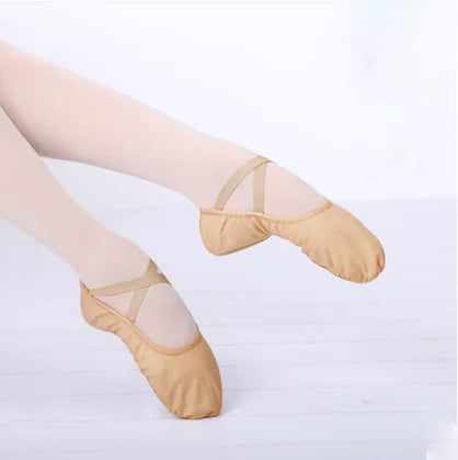 Canvas Ballet Shoe Soft Sole Flexible And Durable - Neighborhood Dancewear