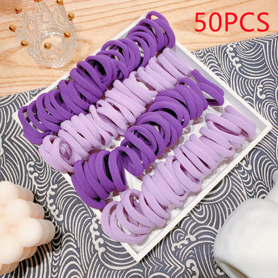 Elastic Hair Ties For Dance Class - Dancer Approved - Neighborhood Dancewear Purple