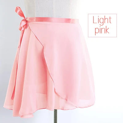 Women's Ballet Wrap Skirt Multiple Colors Available - Neighborhood Dancewear Light Pink