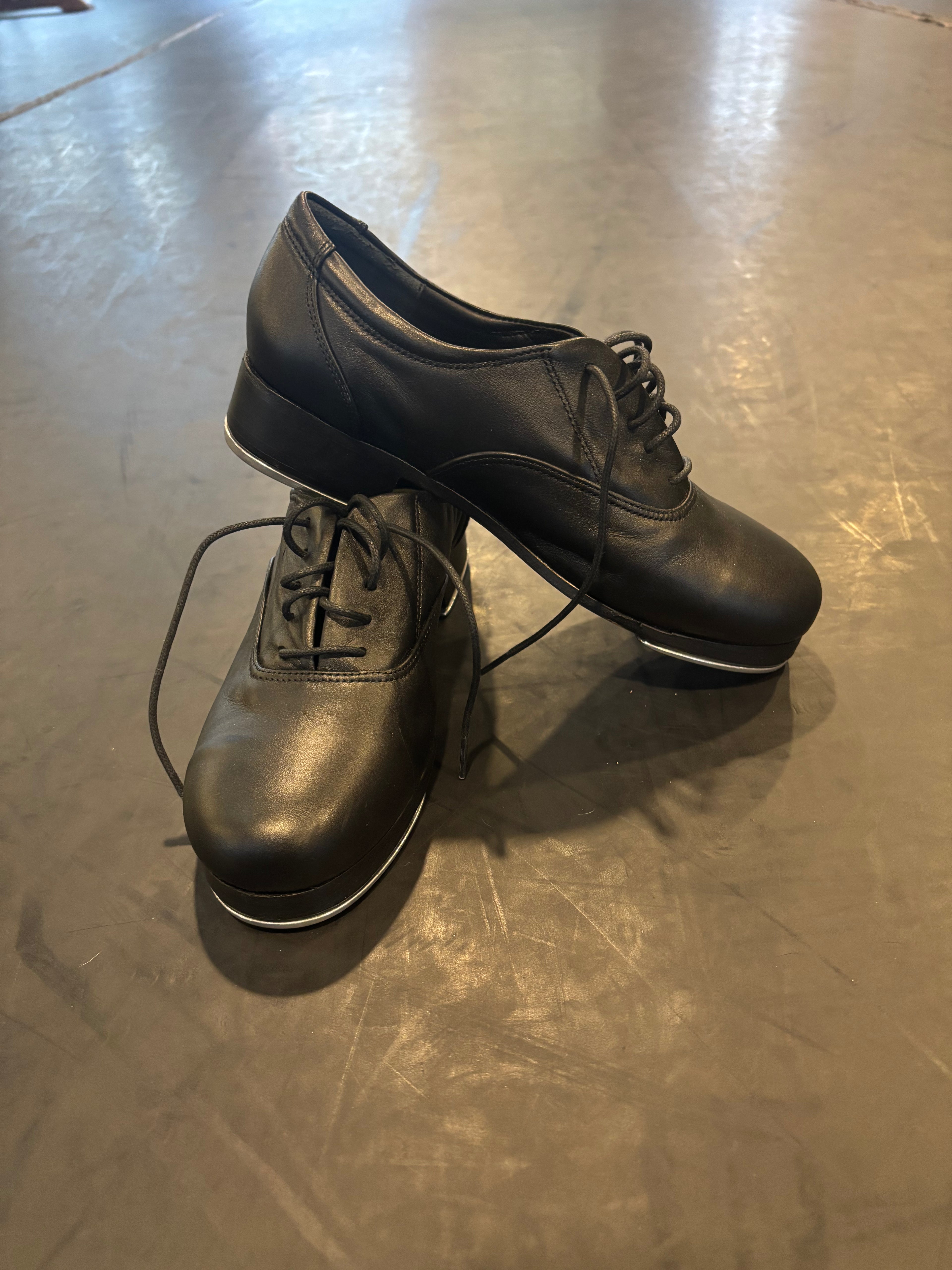 GS1 Mateo Grounded Sole Tap Shoes Leather