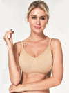 Dance Bra for Women with Adjustable Clear Straps