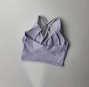 Women's Sports Bra Supportive High Energy - Neighborhood Dancewear Lavender Purple