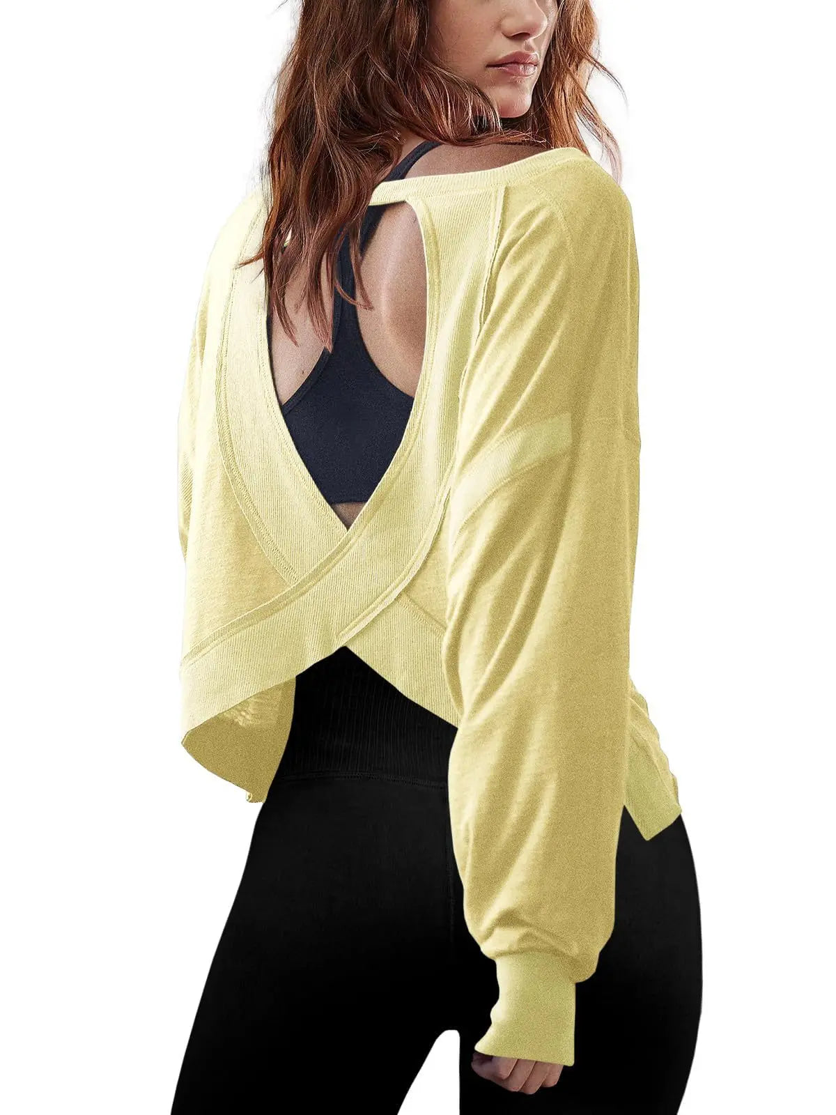 Women's Loose Long-Sleeved Shirt Cozy And Flowy - Neighborhood Dancewear