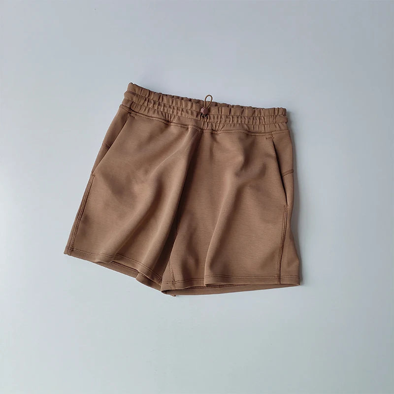 Women's High Waisted Casual Sports Shorts - Neighborhood Dancewear