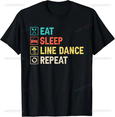 Eat Sleep Dance Repeat Graphic T-Shirt - Neighborhood Dancewear