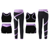 Girls 3 Piece Sports Set For Dance and Gymnastics - Neighborhood Dancewear