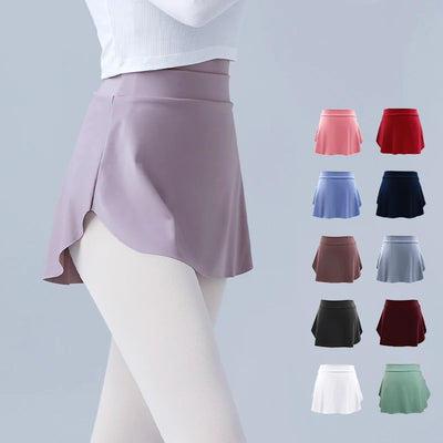 Adult Side Slit Ballet Skirt