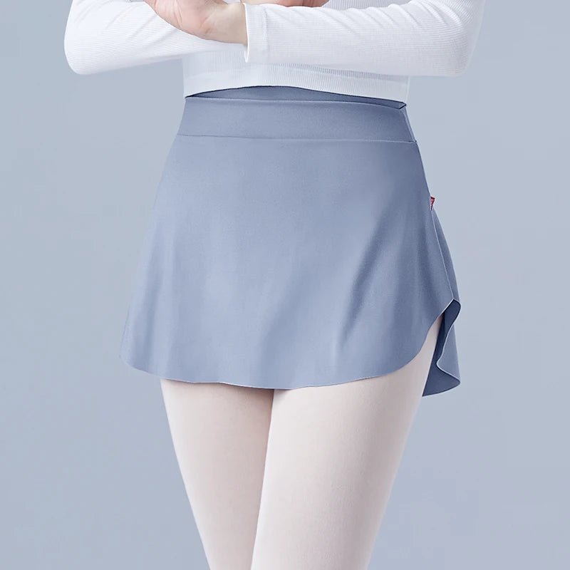 Adult Side Slit Dance Skirt For Ballet Class - Neighborhood Dancewear Blue