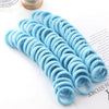 Elastic Hair Ties For Dance Class - Dancer Approved - Neighborhood Dancewear Blue