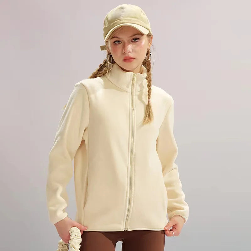 Women's Fleece Jacket Cozy AF Double Sided - Neighborhood Dancewear