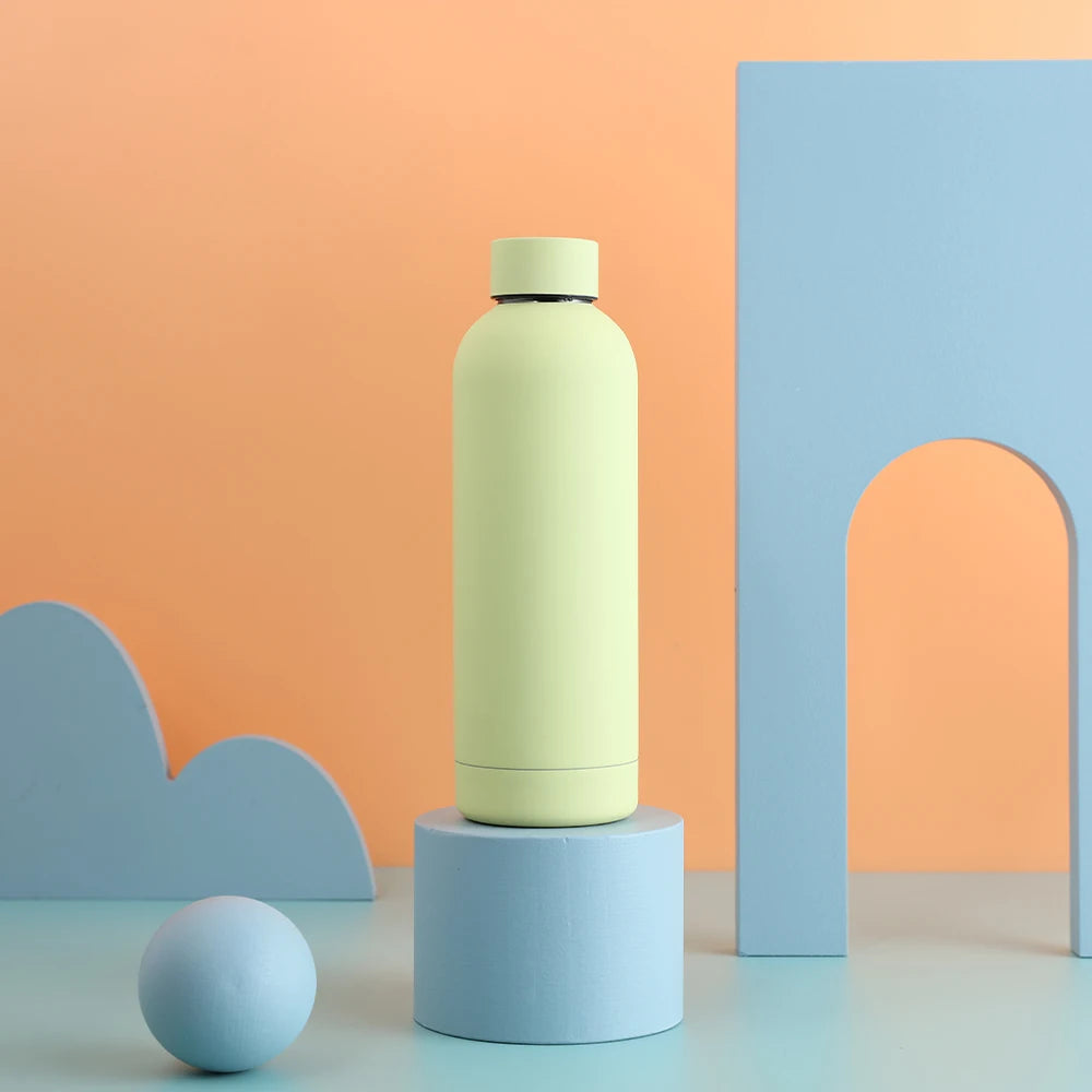 Stainless Steel Water Bottle For Dance Class - Neighborhood  Dancewear Light Green