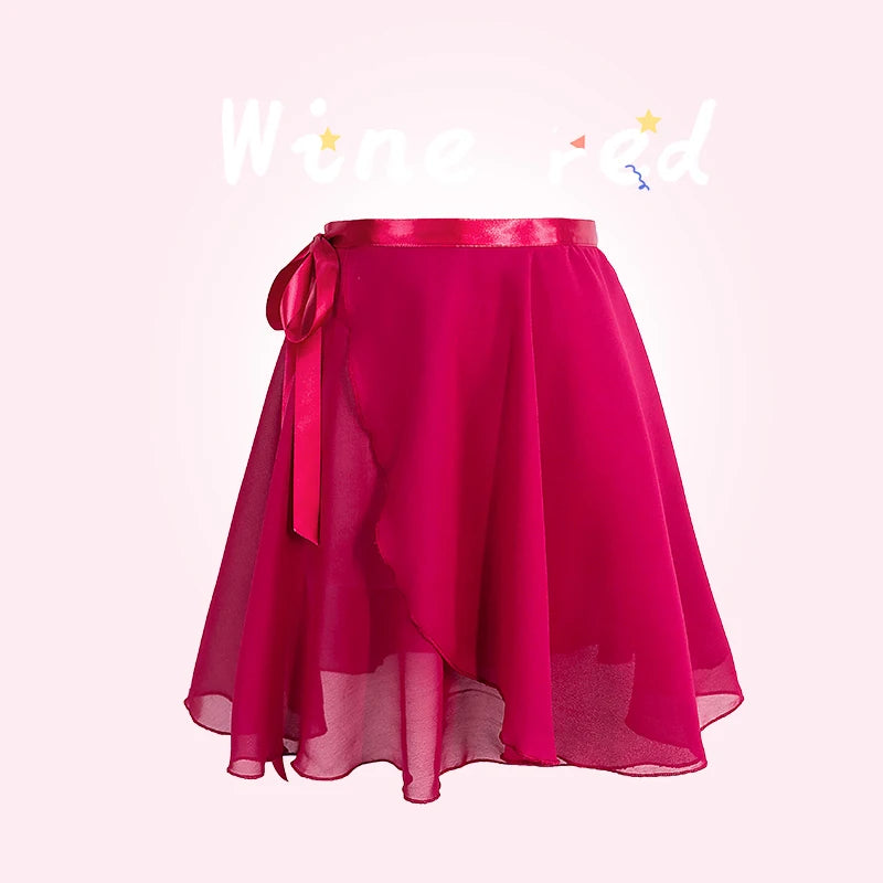 Women's Ballet Wrap Skirt Multiple Colors Available - Neighborhood Dancewear Red