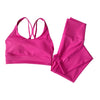 Cross Back Bra and Leggings Set for Women - Neighborhood Dancewear