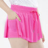 Girls Flowy Shorts With Pockets In Multiple Colors Hot Pink