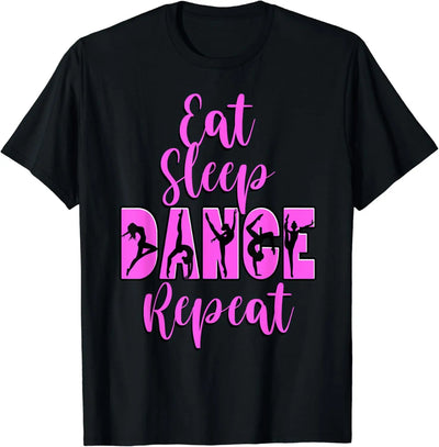 Eat Sleep Dance Repeat Graphic T-Shirt - Neighborhood Dancewear