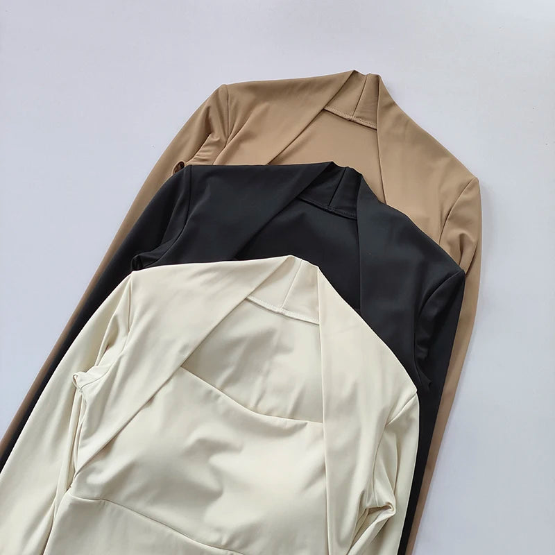 Women's Long Sleeve Yoga Shirt Stretchy Fabric - Neighborhood Dancewear