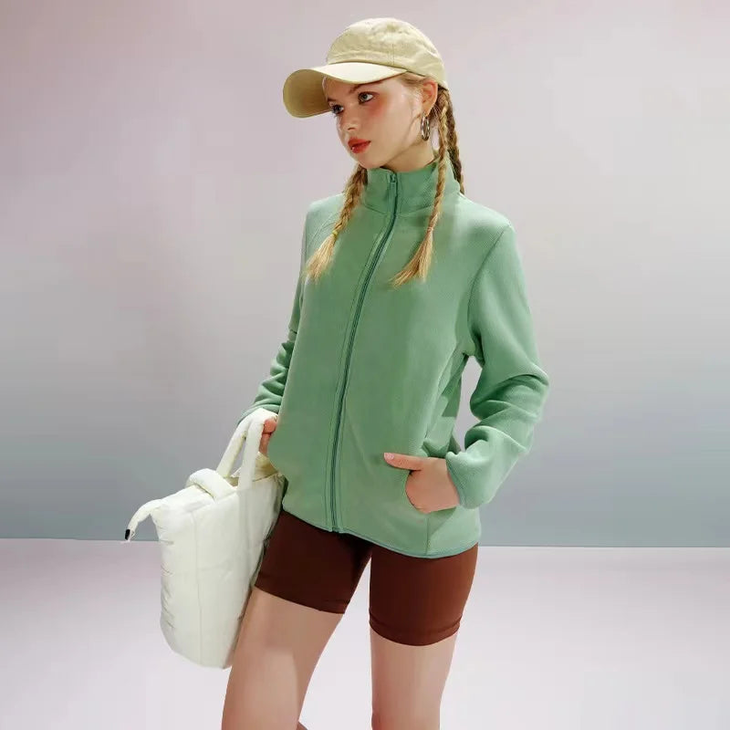 Women's Fleece Jacket Cozy AF Double Sided - Neighborhood Dancewear