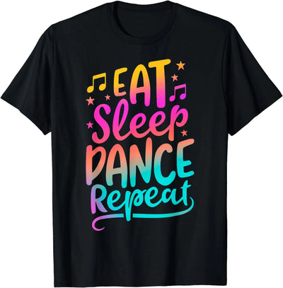 Eat Sleep Dance Repeat Graphic T-Shirt - Neighborhood Dancewear