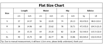 Pleated High Waist Skort In Multiple Colors - Size Chart