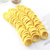 Elastic Hair Ties For Dance Class - Dancer Approved - Neighborhood Dancewear Yellow