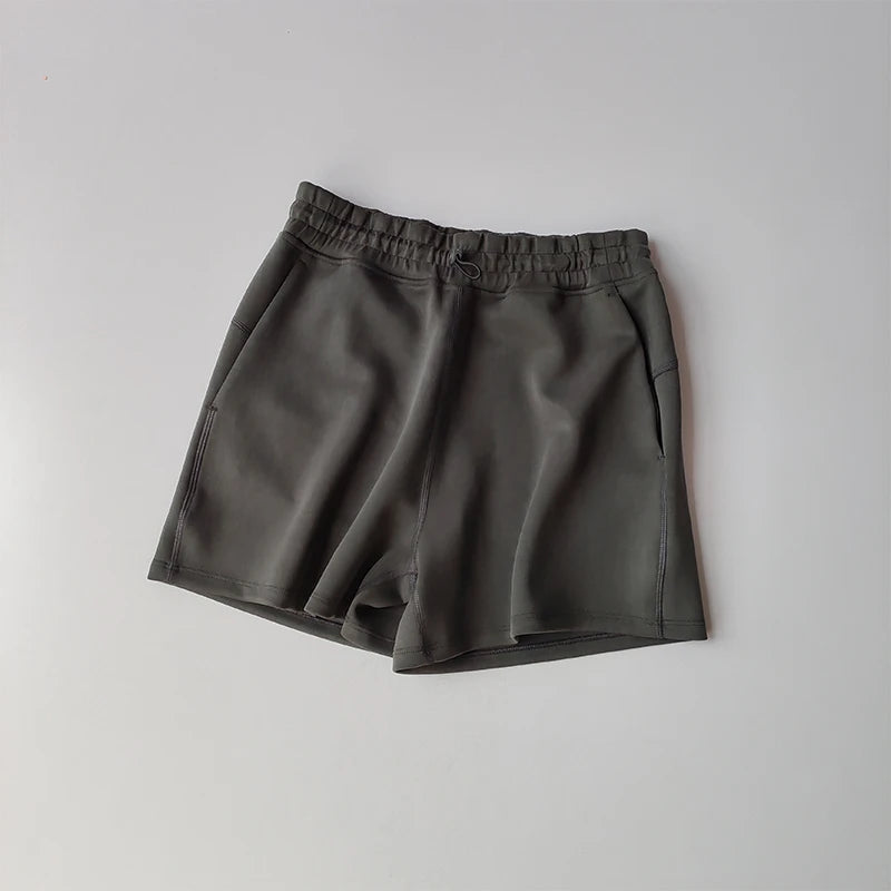 Women's High Waisted Casual Sports Shorts - Neighborhood Dancewear