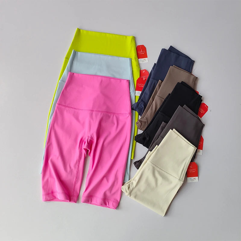 Adult High Waisted Shorts Quarter Length - Neighborhood Dancewear