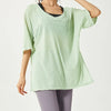 Women's Oversized Flowy T-shirt In Multiple Colors - Green