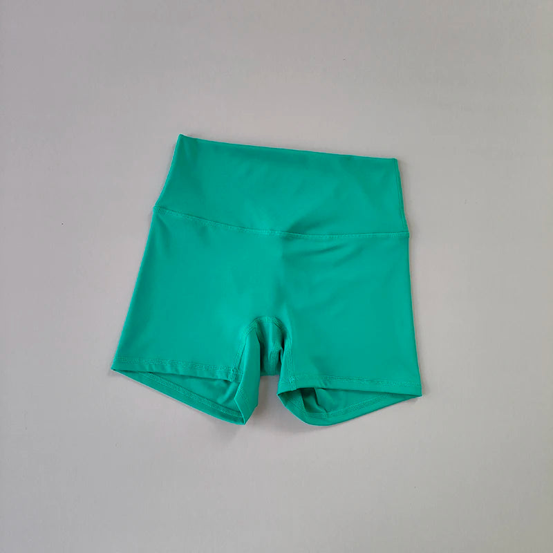 High Waist Quick Drying Yoga Shorts - Neighborhood Dancewear 