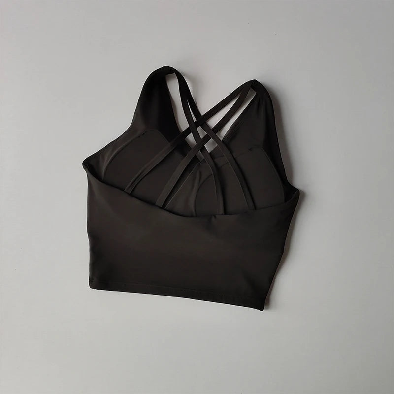 Women's Sports Bra Supportive High Energy - Neighborhood Dancewear Black