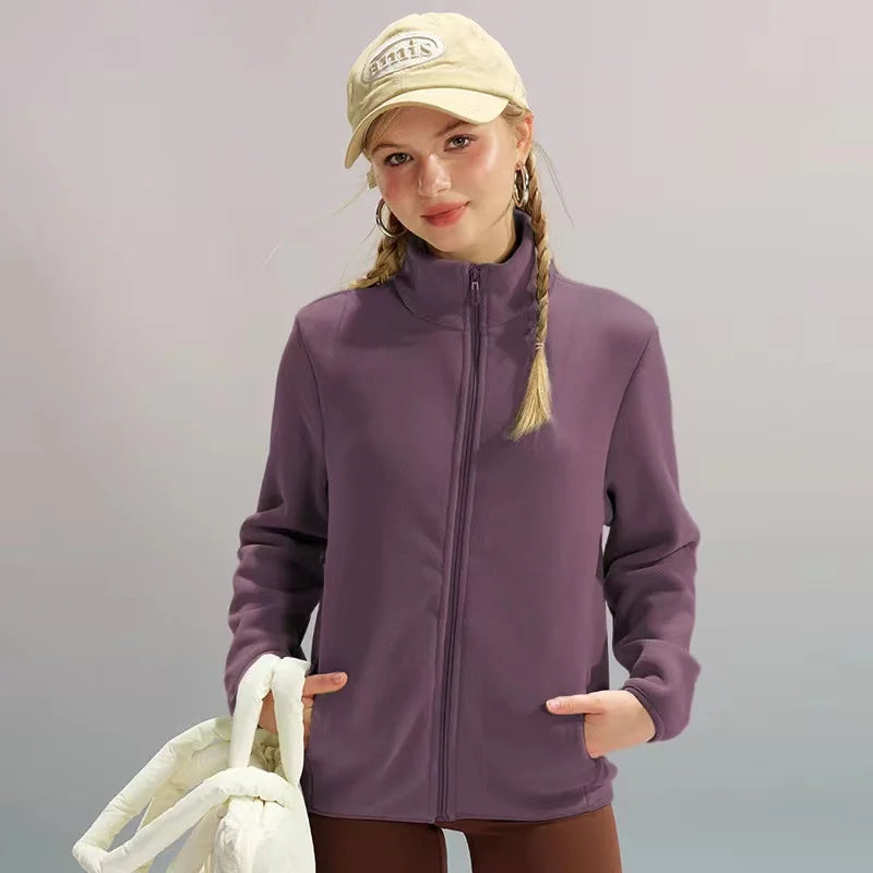 Women's Fleece Jacket Cozy AF Double Sided - Neighborhood Dancewear