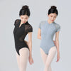 Women Lace Leotard with Front Zipper