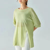 Women's Oversized Flowy T-shirt In Multiple Colors - Green