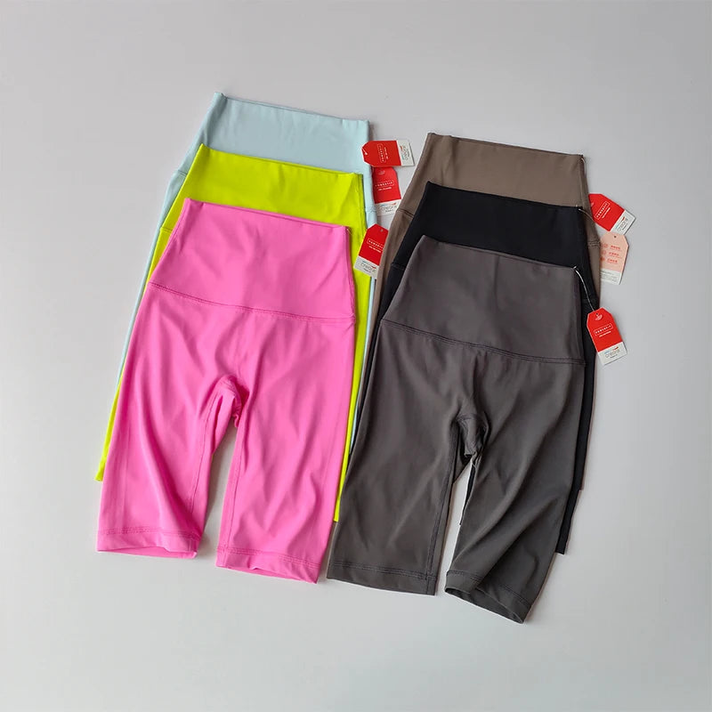 Adult High Waisted Shorts Quarter Length - Neighborhood Dancewear