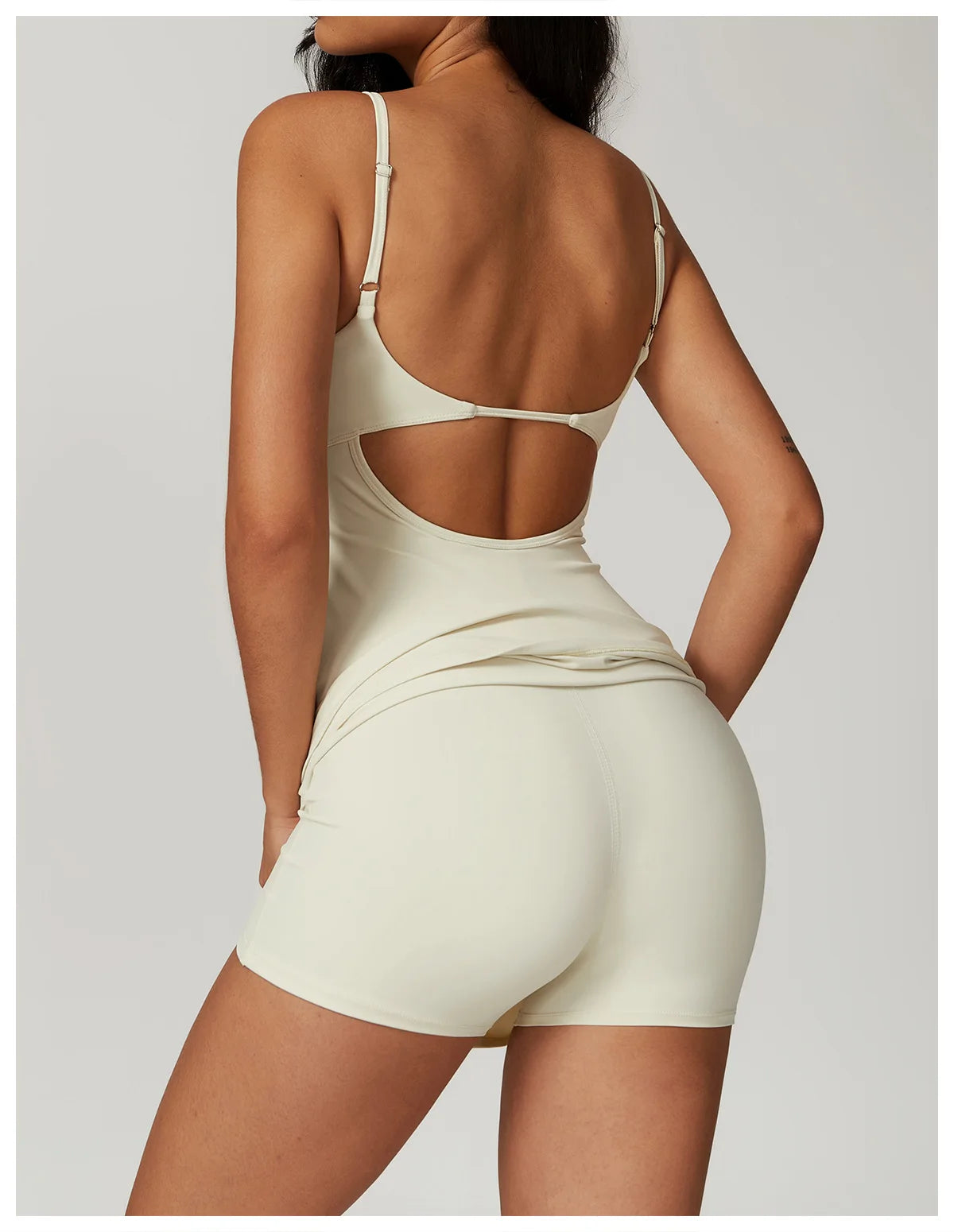 One-Piece Athletic Dress Available In Multiple Colors